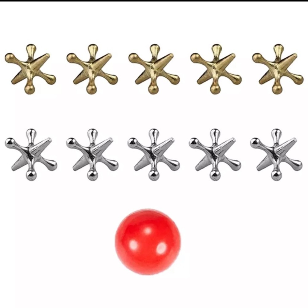 10pcs Metal Cats Game Classic Toy